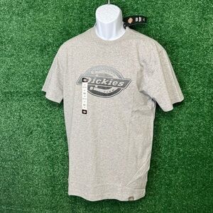 Dickies Gray Short Sleeve Tee Classic Crew Neck